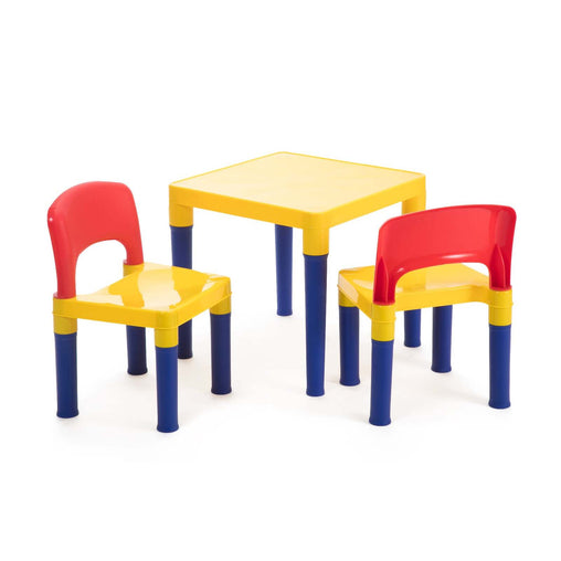 Kids Table & 2 Chairs Plastic Set - ozily