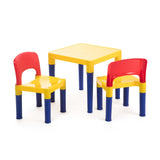 Kids Table & 2 Chairs Plastic Set