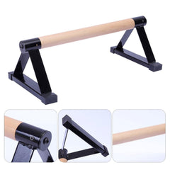 1 Pair Parallettes Set Push-up Parallel Bar Stretch Double Rod Stand Fitness - ozily