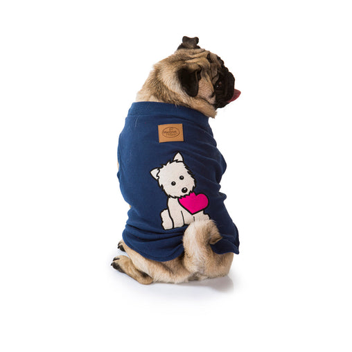 Puppy Heart Blue Dog Pyjamas - ozily