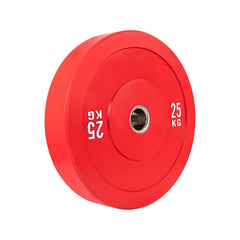 Verpeak Colour Bumper Plate 25KG Red VP-WP-109-FP - ozily