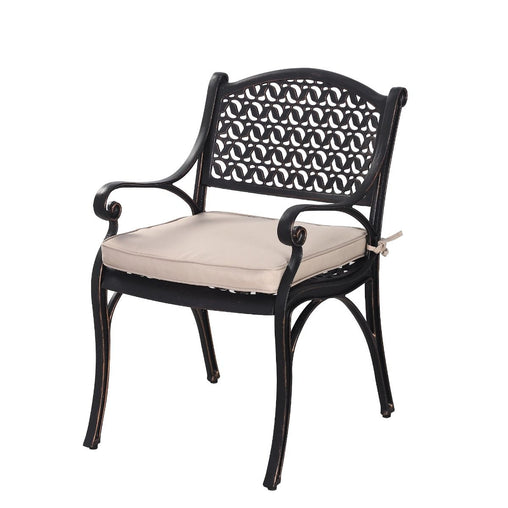 Cherise Cast Aluminium Chairs with Cushions (1 pair) - ozily