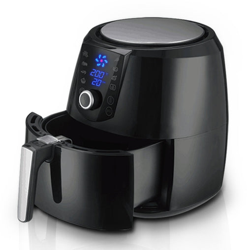 Pronti 7.2l Electric Air Fryer - 1800w Healthy Cooker For Oil-free Low-fat Cooking Kitchen Bench-top Oven Oil Free Low Fat - Black - ozily