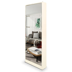 Sarantino Shoe Cabinet Rack Storage Cupboard Organiser Shelf 5 Drawers 170 X 63 X 17cm - ozily