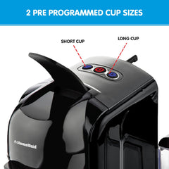 Homemaid 3-in-1 Cm511hm Coffee Multi Capsule Pod Machine - ozily