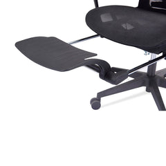EGCX-K339L Ergonomic Office Chair Seat Adjustable Height Deluxe Mesh Chair Back Support Footrest - ozily