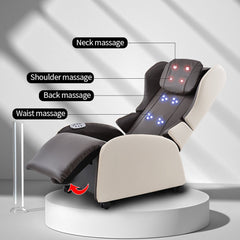 Foldable Electric Massage Chair Zero Gravity Chairs Recliner Full Body Bluetooth Speaker USB Charge Back Neck - ozily
