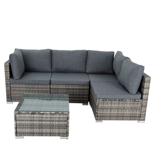 Outdoor Modular Lounge Sofa Bondi -Grey - ozily