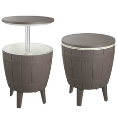 Taupe Cooler Table - ozily