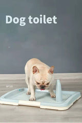 Medium Portable Dog Potty Training Tray Pet Puppy Toilet Trays Loo Pad Mat Blue - ozily