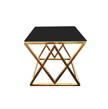 Alsea - Gold Side Table - ozily