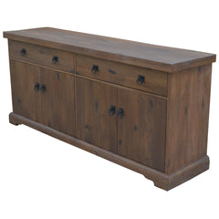 Florence  Buffet Table 180cm 2 Door 4 Drawer Solid Mango Timber Wood - ozily
