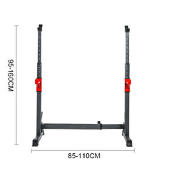 Squat Barbell Pair Rack Bench Home Gym Weight Fitness Lifting Stand - ozily