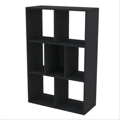 12 Cube Storage Organizer Wood Bookcase Cabinet Bookshelf Storage Wall Shelf Organizer Display Stand Home Office - ozily