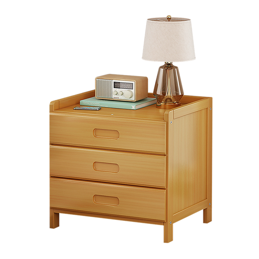 Bamboo Bedside Table Nightstand Storage Bedroom Sofa Side Stand - ozily