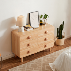 Spencer 6 Chest of Drawers in Natural - ozily