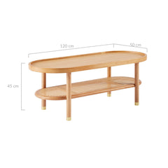 Lauren Natural Coffee Table - ozily