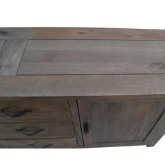 Aksa Buffet Table 175cm 2 Door 3 Drawer Solid Mango Timber Wood Furniture > Living Room V315-VOD-BOMB-02 Online Furniture