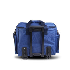Alfresco 6 Person Picnic Bag Trolley Set - Blue - ozily