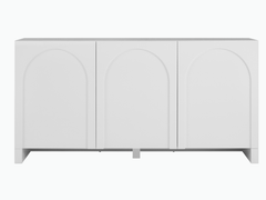 Arch 3 Doors Sideboard Buffets & Sideboards ARH-SB160-WHT Online Furniture