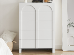 Arch 5 Chest of Drawers Dressers ARH-5DC80-WHT Online Furniture