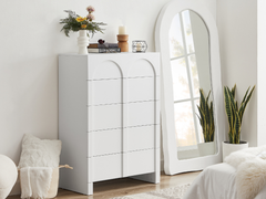 Arch 5 Chest of Drawers Dressers ARH-5DC80-WHT Online Furniture