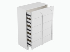 Arch 5 Chest of Drawers Dressers ARH-5DC80-WHT Online Furniture