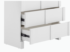 Arch 5 Chest of Drawers Dressers ARH-5DC80-WHT Online Furniture