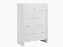 Arch 5 Chest of Drawers Dressers ARH-5DC80-WHT Online Furniture