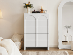 Arch 5 Chest of Drawers Dressers ARH-5DC80-WHT Online Furniture