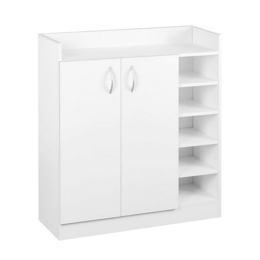 Artiss 2 Doors Shoe Cabinet Storage Cupboard - White Home & Garden > Storage FURNI-SHOE-21-WH-AB Online Furniture