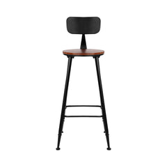 Artiss 4x Vintage Industrial Bar Stool Retro Barstools Dining Chairs Kitchen Furniture > Bar Stools & Chairs LC-BAR-CHR-ALEX-WALX4 Online Furniture