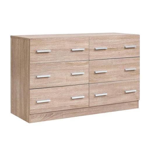 Artiss 6 Chest of Drawers Cabinet Dresser Table Tallboy Lowboy Storage Wood - ozily