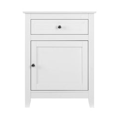 Artiss Bedside Tables Big Storage Drawers Cabinet Nightstand Lamp Chest White Furniture > Bedroom FURNI-G-SCAN02-BS-WH Online Furniture