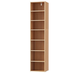 Artiss Bookshelf 7 Tiers MILO Pine Furniture > Living Room FURNI-Q-BSHELF-02-WD Online Furniture