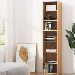 Artiss Bookshelf 7 Tiers MILO Pine Furniture > Living Room FURNI-Q-BSHELF-02-WD Online Furniture