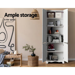 Artiss Buffet Sideboard Kitchen Cupboard Storage Cabinet Pantry Wardrobe Shelf - ozily