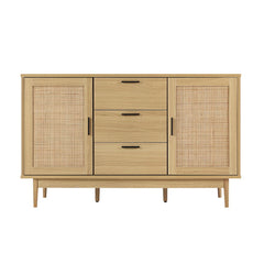 Artiss Buffet Sideboard Rattan Furniture Cabinet Storage Hallway Table Kitchen Furniture > Living Room FURNI-E-RAT-SID-3D-WD-AB Online Furniture