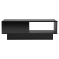 Artiss Coffee Table LED Lights High Gloss Storage Drawer Modern Furniture Black Furniture > Living Room FUR-R-COF-LED-01-BK Online Furniture