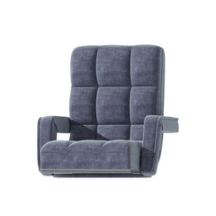 Artiss Floor Lounge Sofa Bed Swivel Charcoal Furniture > Living Room FLOOR-0163-VEL-CH Online Furniture