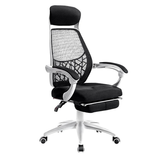 Artiss Gaming Office Chair Computer Desk Chair Home Work Study White - ozily