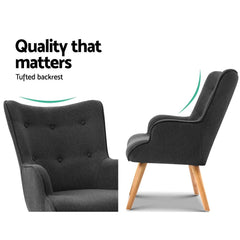 Artiss LANSAR Lounge Accent Chair - ozily