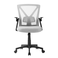 Artiss Office Chair Gaming Executive Computer Chairs Study Mesh Seat Tilt Grey - ozily