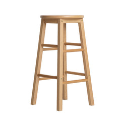 Artiss Set of 2 Beech Wood Backless Bar Stools - Natural Furniture > Bar Stools & Chairs BA-G-7033-NTX2 Online Furniture