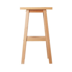 Artiss Set of 2 Beech Wood Bar Stools - Natural Furniture > Bar Stools & Chairs BA-G-7031-NTX2 Online Furniture