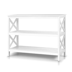 Artiss Wooden Storage Console Table - White Furniture > Living Room FURNI-F-TTAB-01-WH Online Furniture