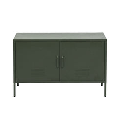 ArtissIn Base Metal Locker Storage Shelf Organizer Cabinet Buffet Sideboard Green Furniture > Living Room AI-LOCKER-LD-GN Online Furniture