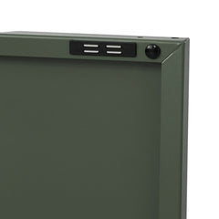 ArtissIn Base Metal Locker Storage Shelf Organizer Cabinet Buffet Sideboard Green Furniture > Living Room AI-LOCKER-LD-GN Online Furniture