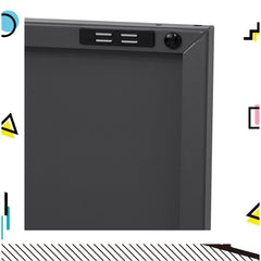 ArtissIn Buffet Sideboard Metal Cabinet - BASE Black Furniture > Living Room AI-LOCKER-LD-BK Online Furniture