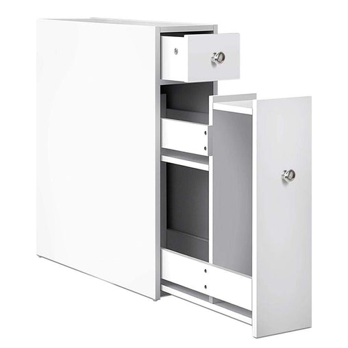 Bathroom Storage Cabinet White - ozily